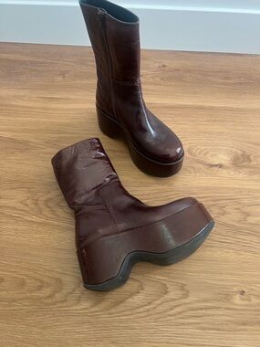 Paloma Barcelona Eider Malory Women's Platform Mid-Calf Boots